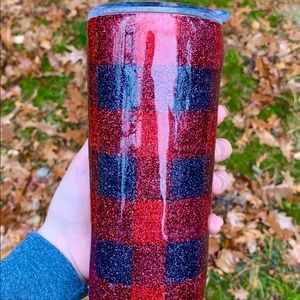 Plaid Tumbler